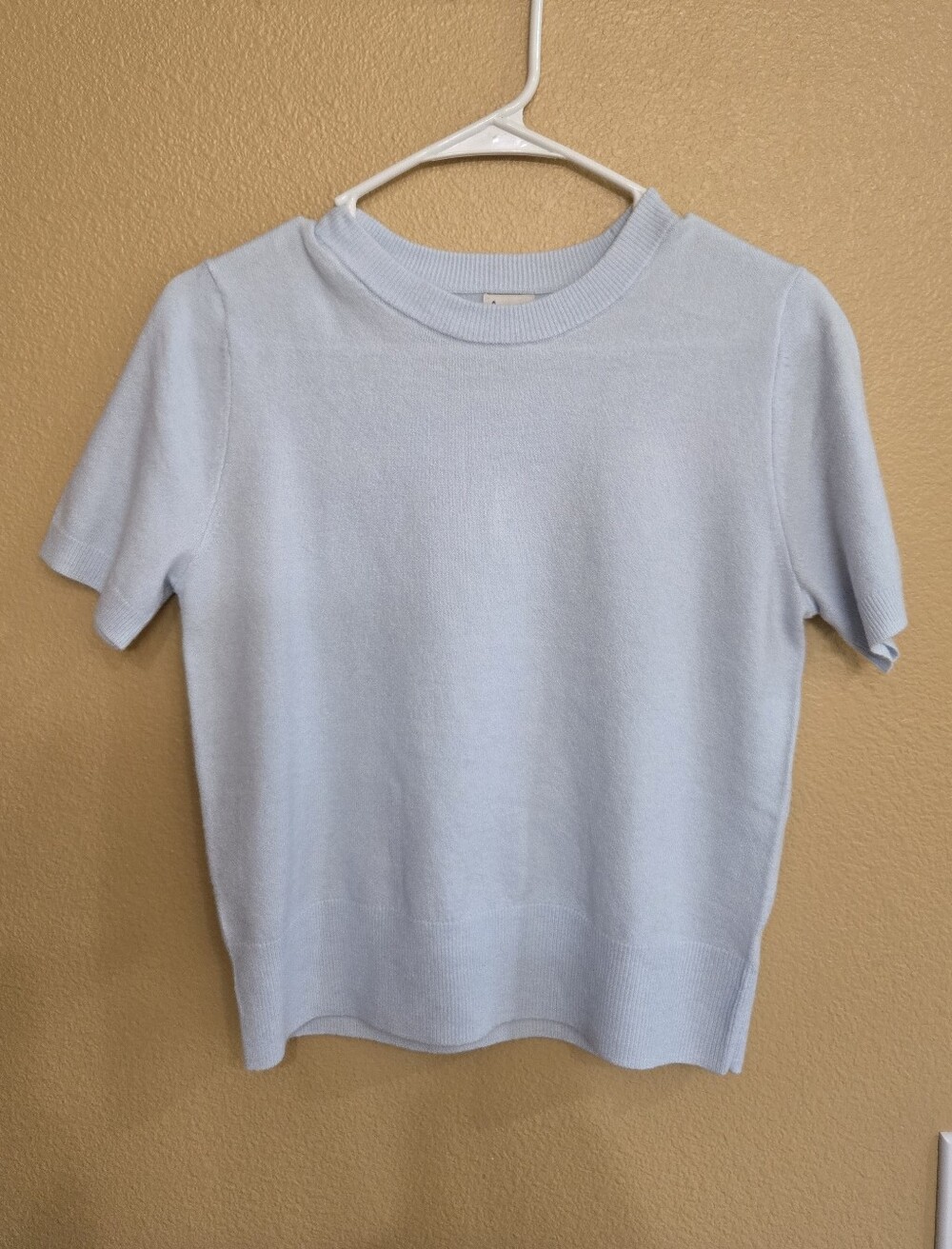 a new day Pale Blue Crewneck Knit Top